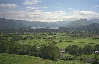 Derwentwater from the Carl Side Path