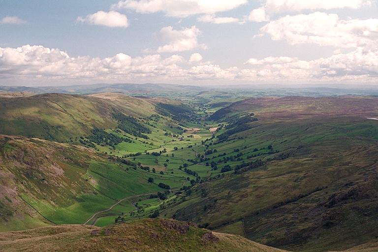 Longsleddale from Goat Scar